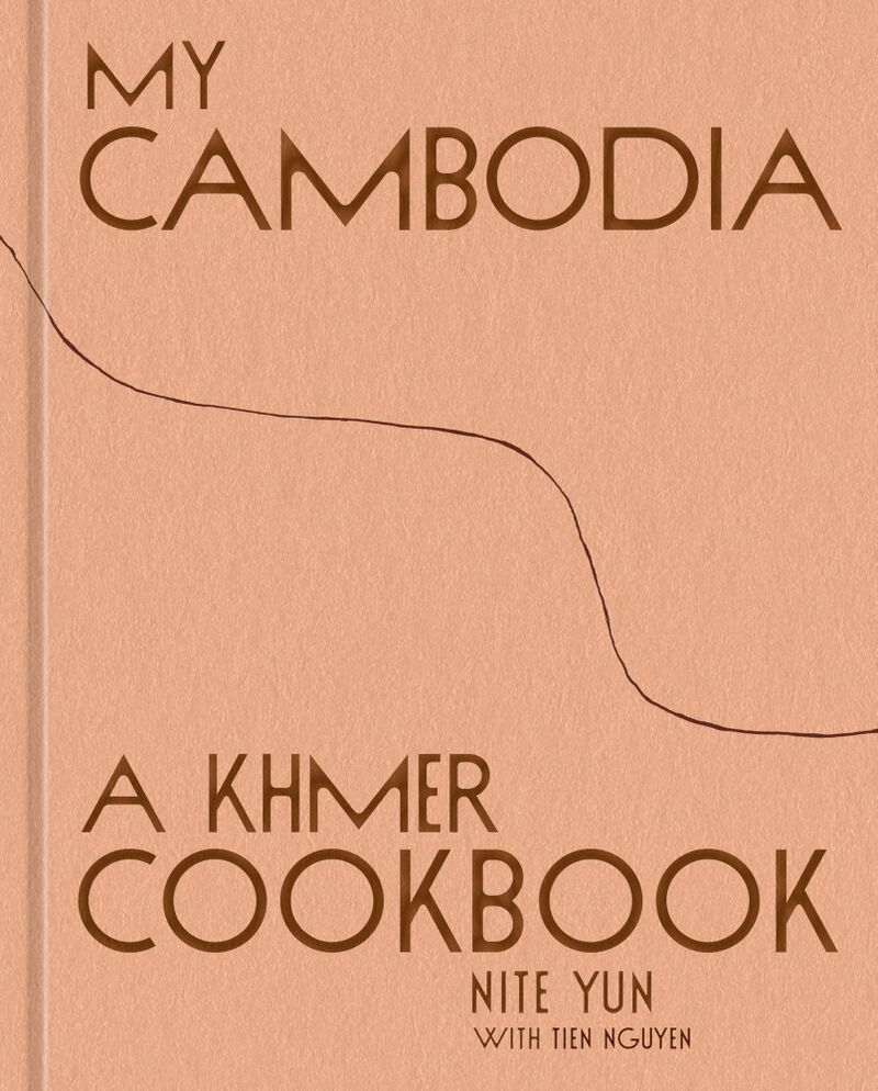 Plain peach cover with the title and subtitle in thin brown capitals and a wavy line.