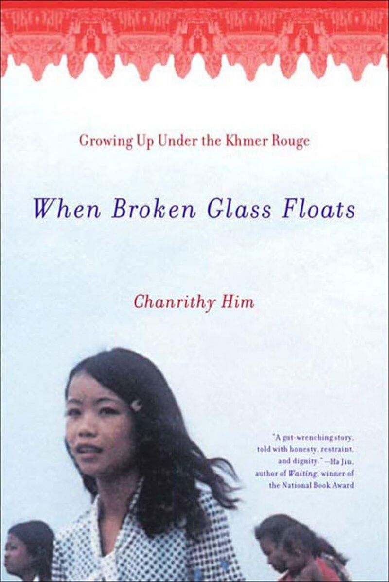 White and pink cover with a young girl's photograph below the title.